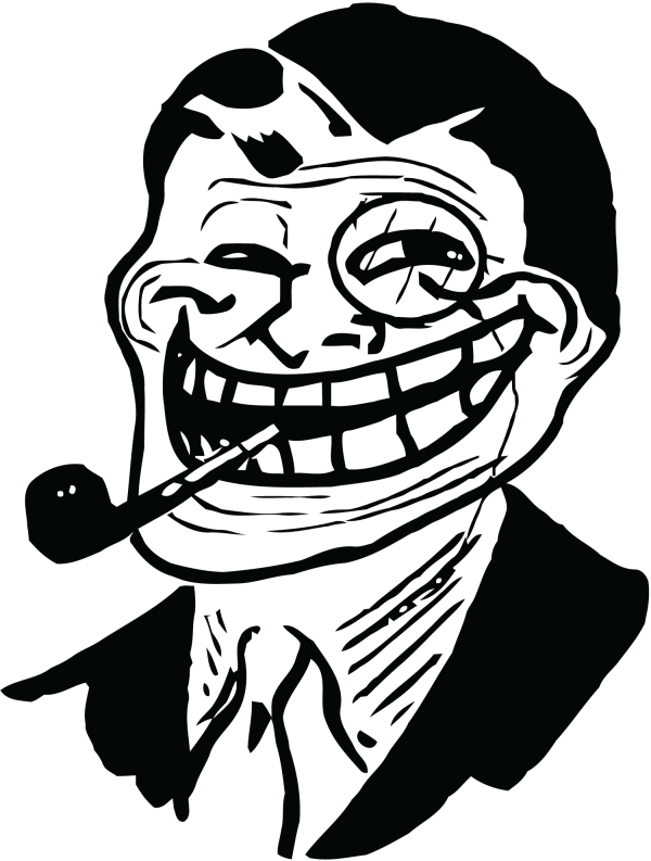 Free Icons Png:troll Face Png - Trollface, Transparent background PNG HD thumbnail