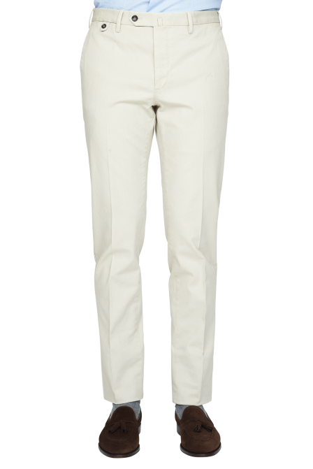 Pantaloni Torino Pt01 Ivory Chinos. Trousersivory - Trousers, Transparent background PNG HD thumbnail