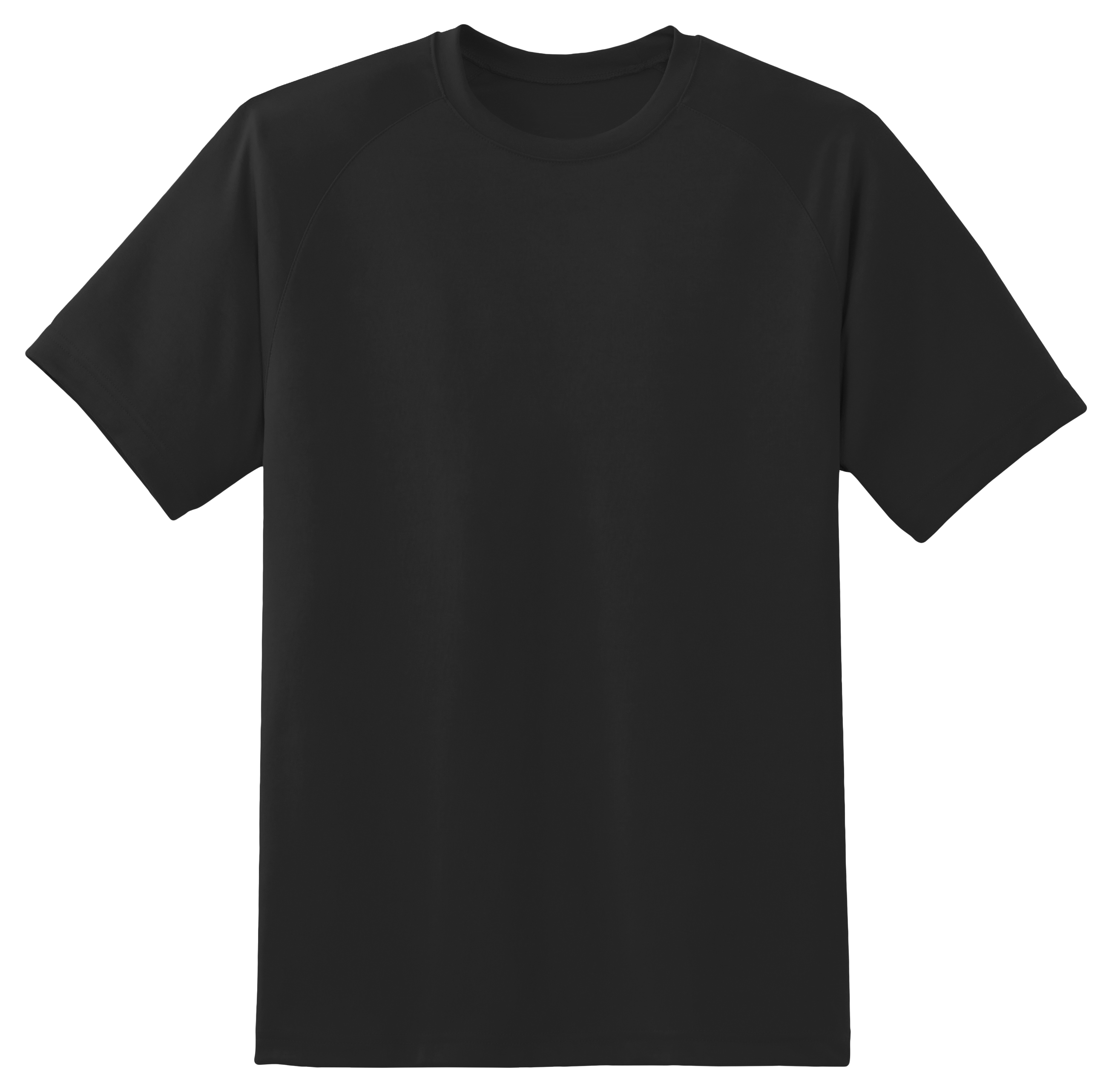 Black T Shirt Png Transparent Image - Tshirt, Transparent background PNG HD thumbnail
