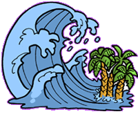 forecast, sea, tsunami, wave,