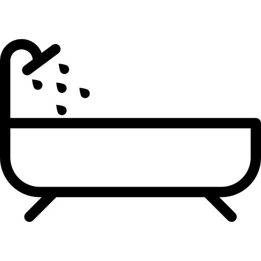 Png Svg Hdpng.com  - Tub Black And White, Transparent background PNG HD thumbnail