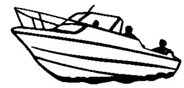 Pin Boat Clipart Black And White #5 - Tugboat Black And White, Transparent background PNG HD thumbnail