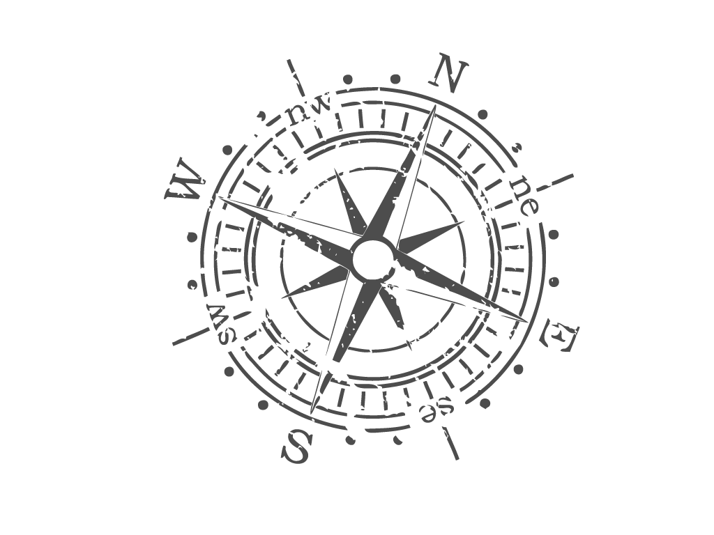 Tumblr Static Vector Compass In Gray.png - Tumblr Vector, Transparent background PNG HD thumbnail