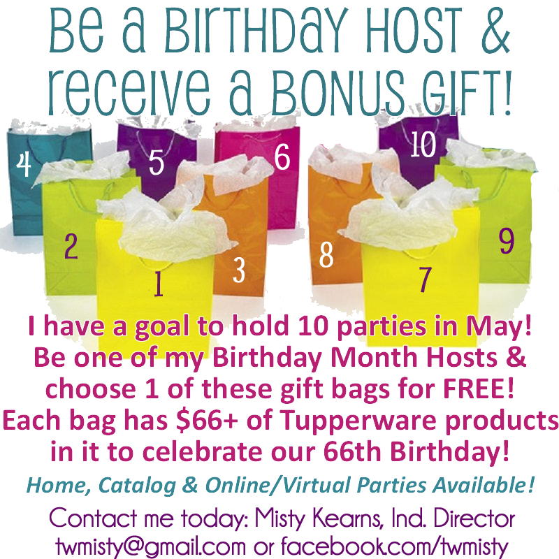 May Is #tupperwareu0027S Birthday Month But All The Gifts Are For You! My May - Tupperware, Transparent background PNG HD thumbnail