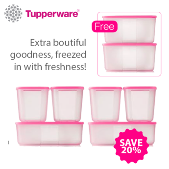 Tupperware Cny Freezermate Set (8 Free 2) [Free Shipping] - Tupperware, Transparent background PNG HD thumbnail