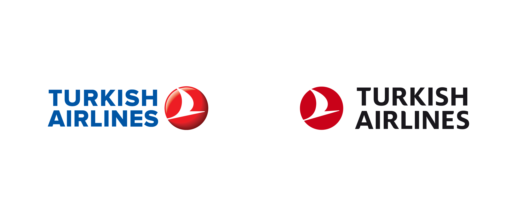 Brand New: New Logo And Identity For Turkish Airlines By Imagination - Turkish Airlines, Transparent background PNG HD thumbnail