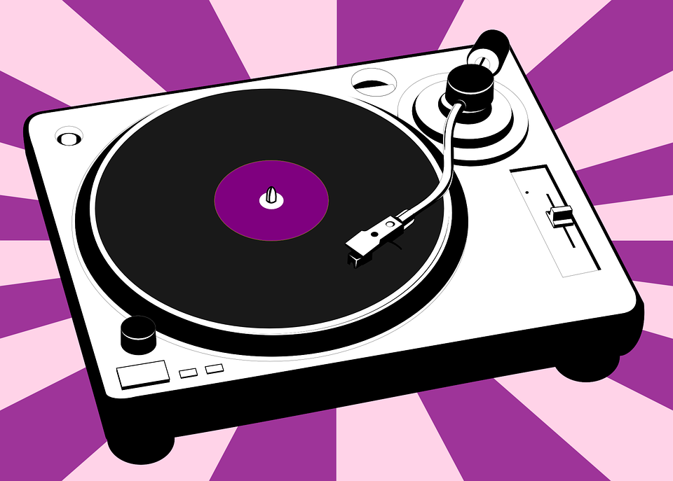 Free Vector Graphic: Turntable, Vinyl, Music, Record   Free Image On Pixabay   310450 - Turntable, Transparent background PNG HD thumbnail