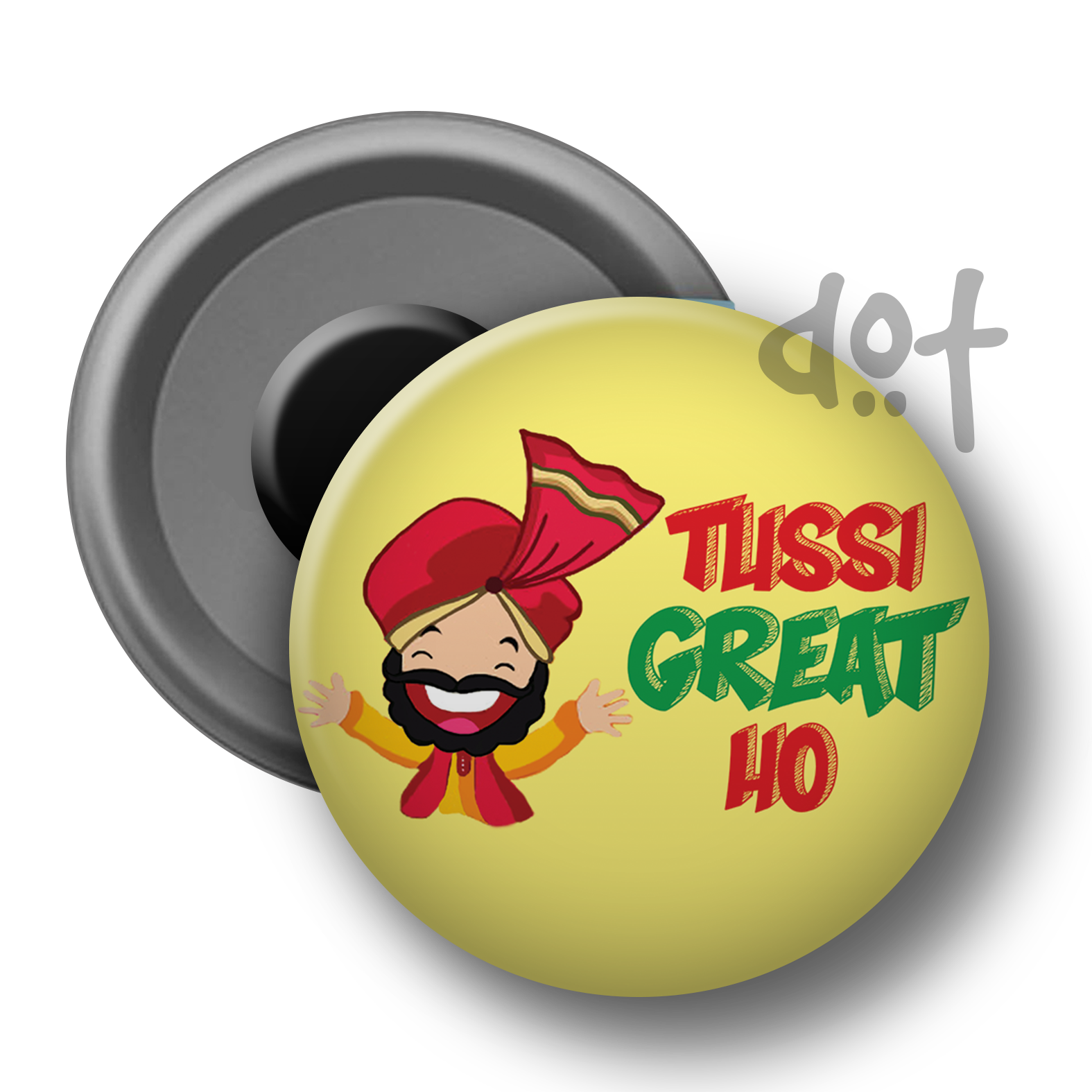 Tussi Great Ho Magnet Mockup - Tussi, Transparent background PNG HD thumbnail