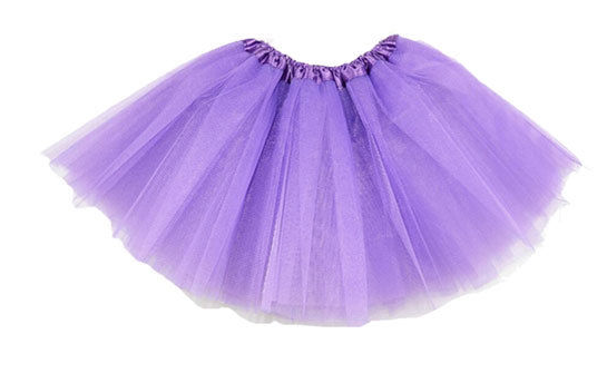 Purple Tutu Net Skirt - Tutu Skirt, Transparent background PNG HD thumbnail