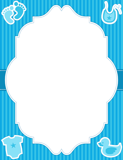Printable Baby Boy Border. Free Gif, Jpg, Pdf, And Png Downloads At - Twin Baby Boy Congratulations, Transparent background PNG HD thumbnail