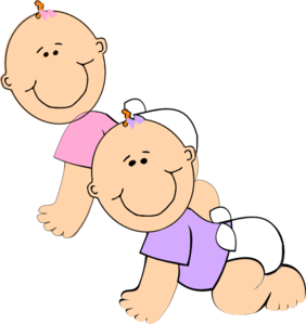 Twin Baby Girl PNG Free-PlusP