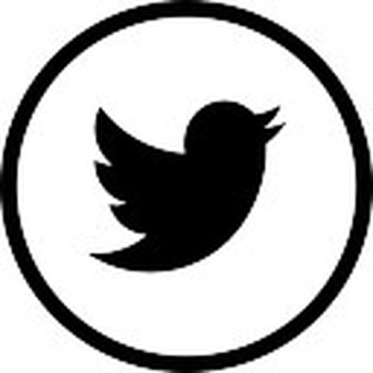 Twitter Circular Button - Twitter Vector, Transparent background PNG HD thumbnail