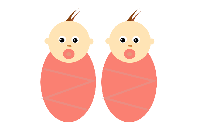 Analogy U2013 Two Babies In The Womb - Two Babies, Transparent background PNG HD thumbnail