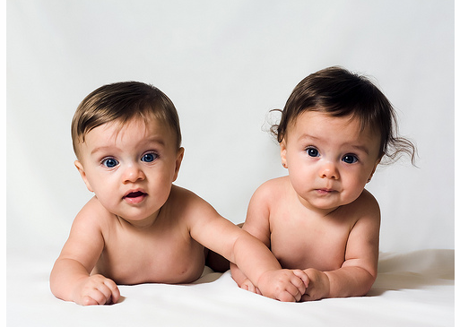 Can You Guess The Top Baby Names? - Two Babies, Transparent background PNG HD thumbnail