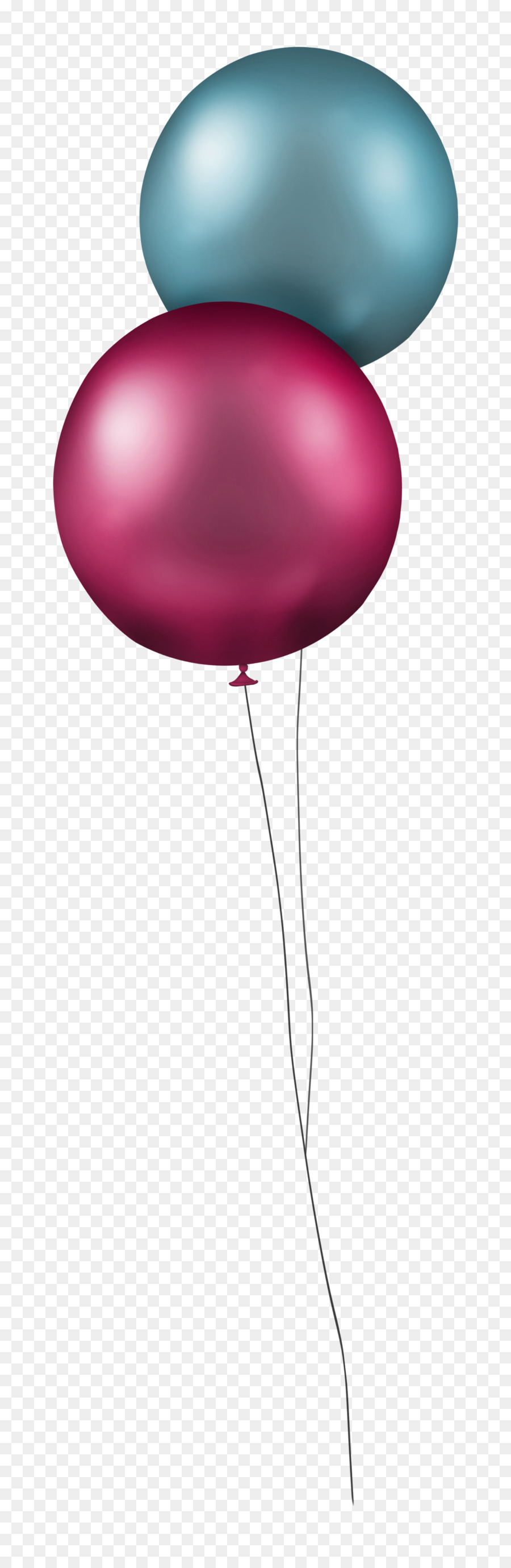 Balloon Icon   Two Balloons - Two Balloons, Transparent background PNG HD thumbnail