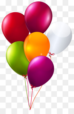 Colorful Balloons PNG Clip Ar