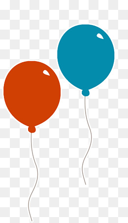 Two Balloons Png - Red Balloons And Blue Balloons, Balloon, Two Balloons, Childhood Png And Psd, Transparent background PNG HD thumbnail
