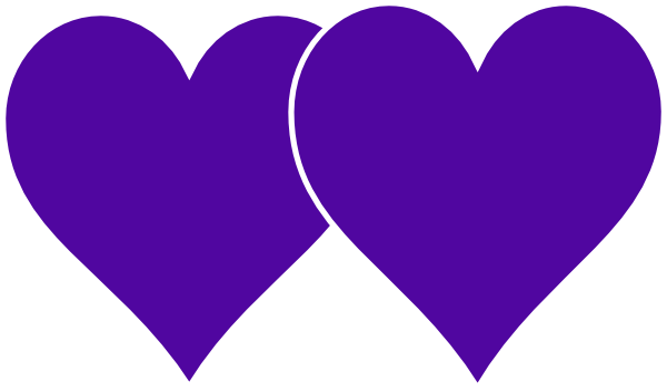 This Is Best Heart Clipart Black And White Two Hearts Clip Art For Your Project Or Presentation To Use For Personal Or Commersial. - Two Black Heart, Transparent background PNG HD thumbnail