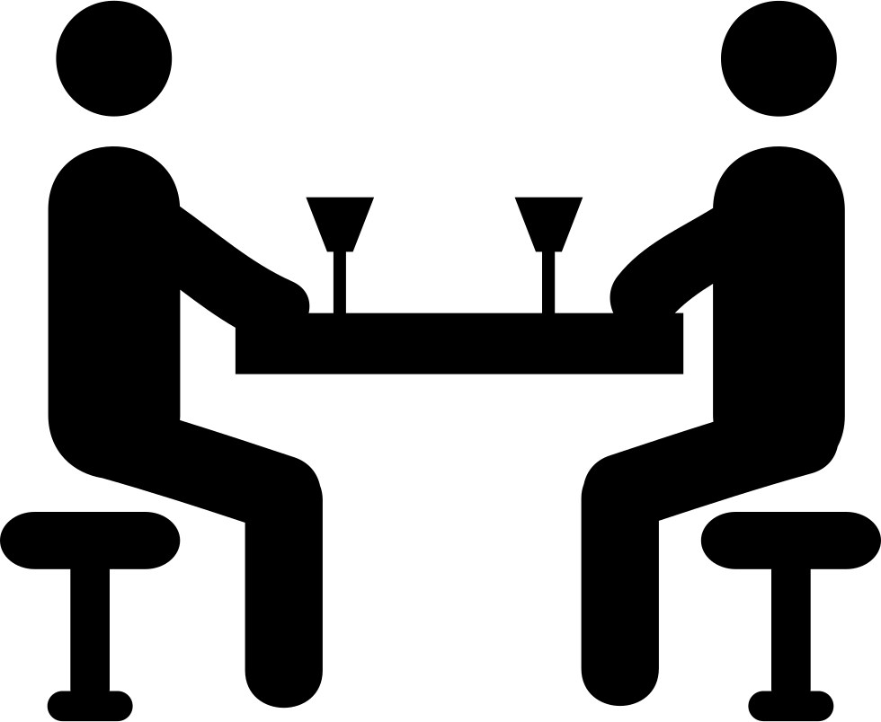 Two Friends Drinking Comments - Two Friends Black And White, Transparent background PNG HD thumbnail