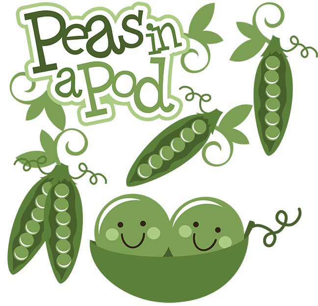Peas In A Pod Svg Scrapbook Collection Peas Svg File Friendship Svg Files For Scrapbooking - Two Peas In A Pod, Transparent background PNG HD thumbnail