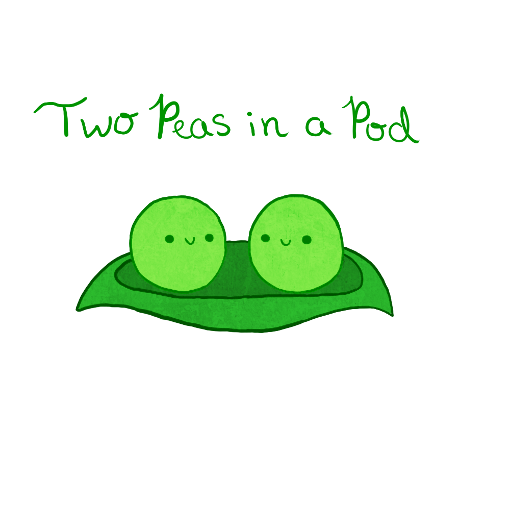 . Hdpng.com Two Peas In A Pod By Pettileaf - Two Peas In A Pod, Transparent background PNG HD thumbnail