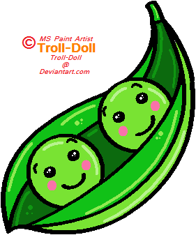 Two Peas In A Pod By Troll Doll Hdpng.com  - Two Peas In A Pod, Transparent background PNG HD thumbnail