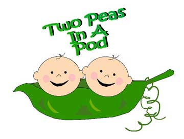 Two Peas In Pod Clip Art Clipart - Two Peas In A Pod, Transparent background PNG HD thumbnail