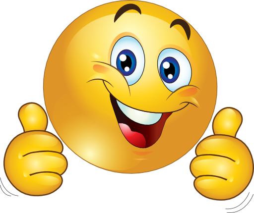 Two Thumbs Up Happy Smiley Emoticon Clipart Royalty . - Two Thumbs Up, Transparent background PNG HD thumbnail