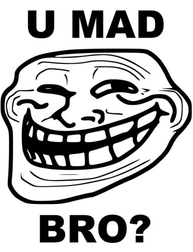 You Mad Bro - U Mad Bro, Transparent background PNG HD thumbnail