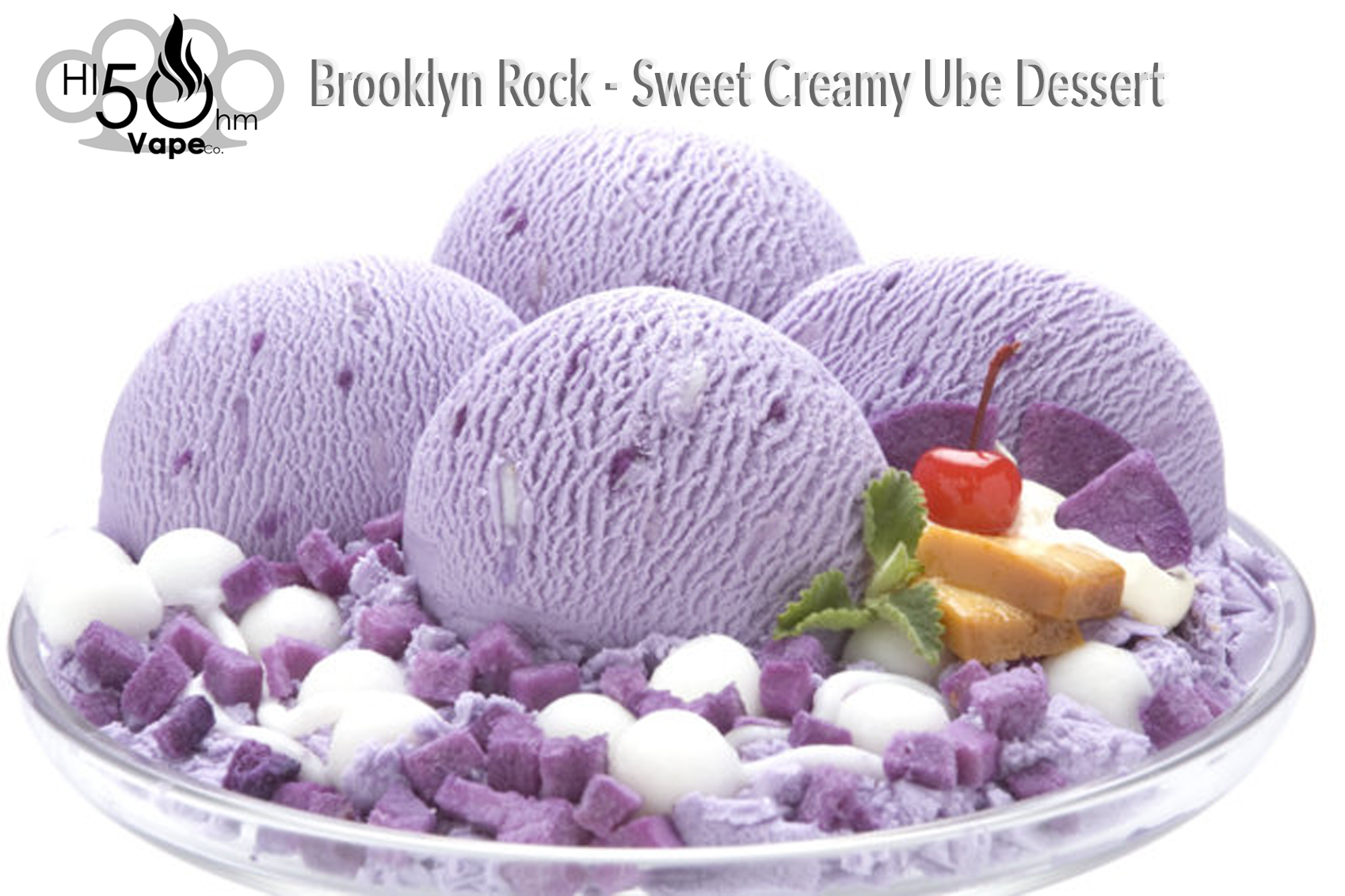 Image Of Brooklyn Rock   Creamy Ube - Ube, Transparent background PNG HD thumbnail