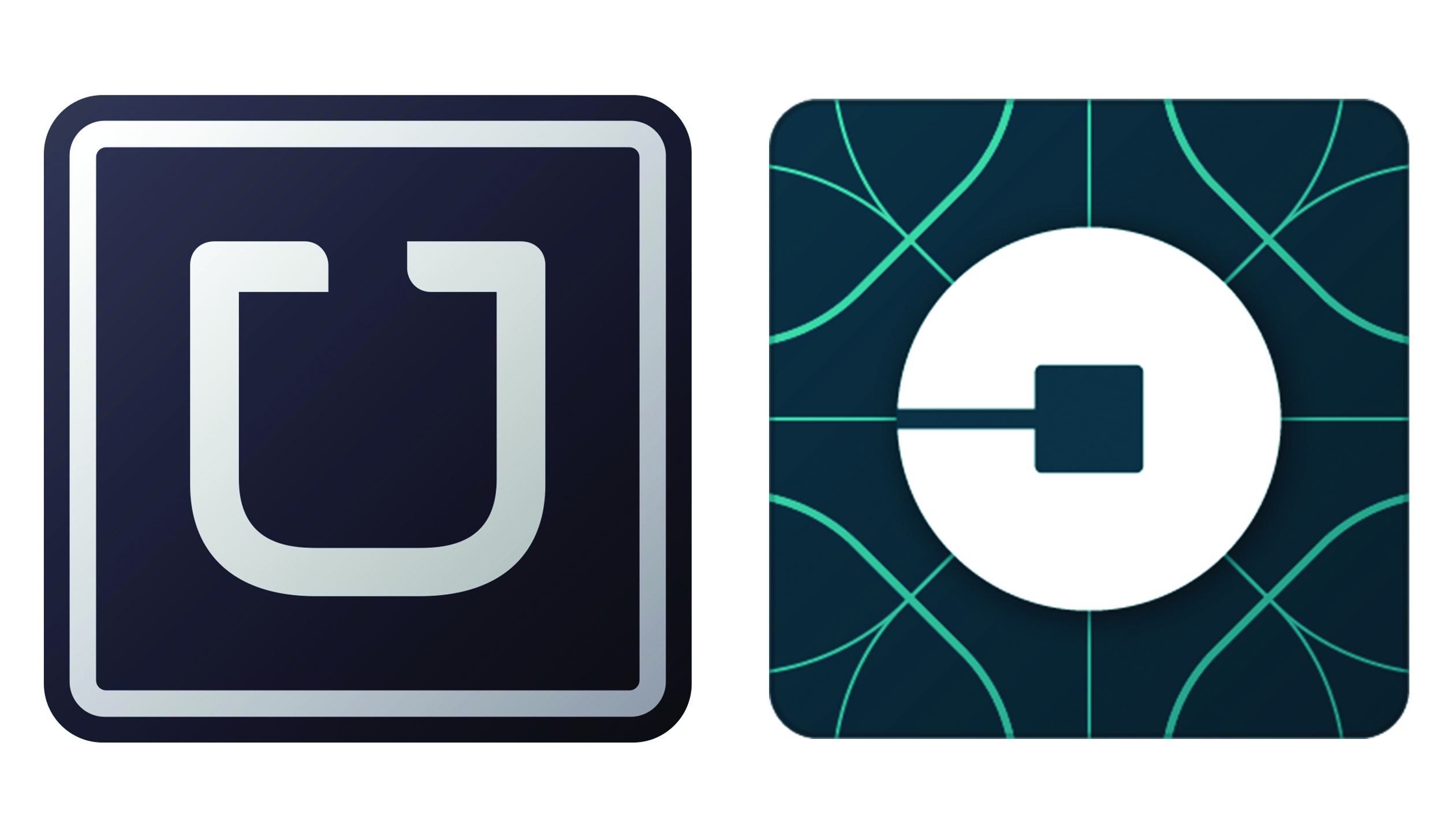 Uber Changed Its Original App Icon (Left) To A New Design (Right) - Uber Vector, Transparent background PNG HD thumbnail