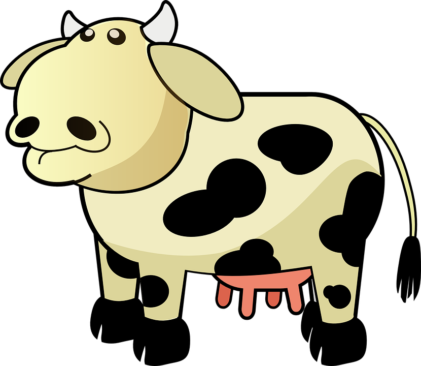 pin Cow clipart udder #12