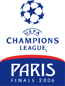 Uefa Champions League   Paris Final 2006 Logo Vector - Uefa Vector s, Transparent background PNG HD thumbnail