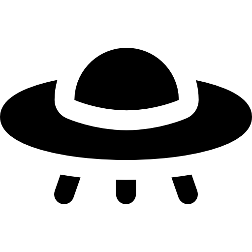 Png Svg Hdpng.com  - Ufo Black And White, Transparent background PNG HD thumbnail