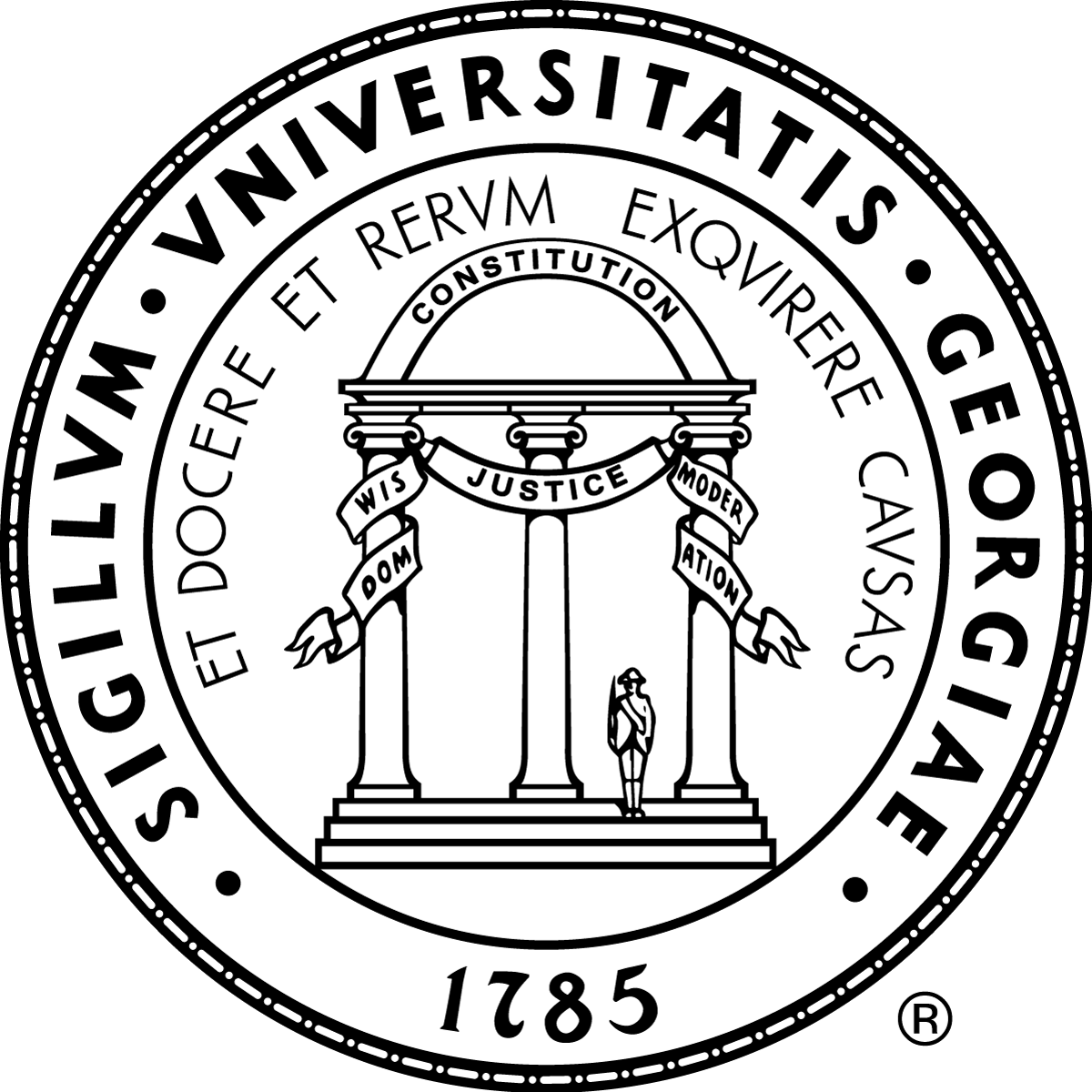 The Seal Is Reserved For Use On Official University Documents Such As Diplomas, Transcripts, Official Records, Legally Binding Documents, Materials Issued Hdpng.com  - Uga, Transparent background PNG HD thumbnail