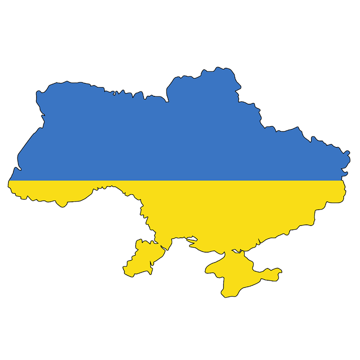 Ukraine, Crimea, Map, Flag, Contour, Borders, Country - Ukraine, Transparent background PNG HD thumbnail
