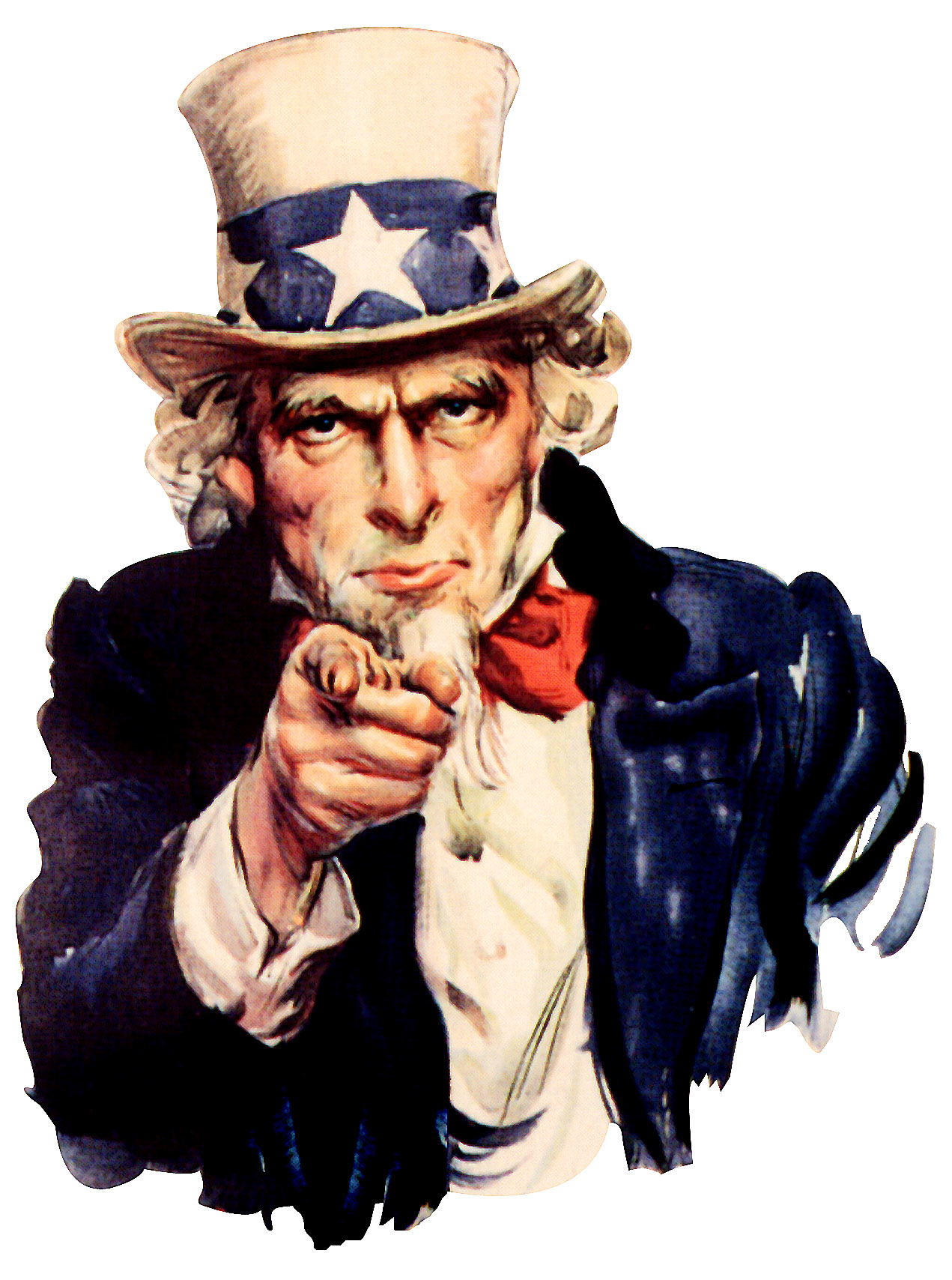 File:Uncle Sam (pointing finger).png, Uncle Sam I Want You PNG - Free PNG