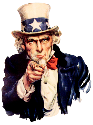 Uncle Sam I Want You PNG - Other Resolutions: 178