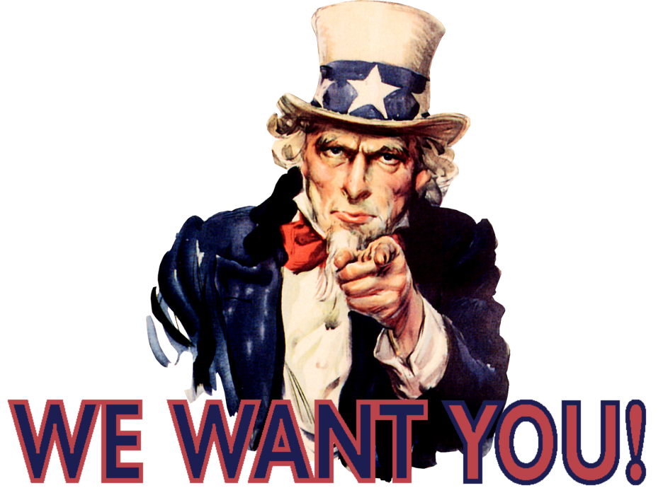 Pin Uncle Sam Clipart We Need You #13 - Uncle Sam I Want You, Transparent background PNG HD thumbnail