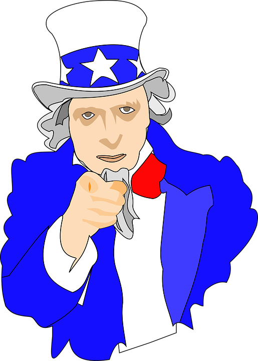 Uncle Sam, I Want You, Army, Usa, Man, Hat, Cylinder - Uncle Sam I Want You, Transparent background PNG HD thumbnail