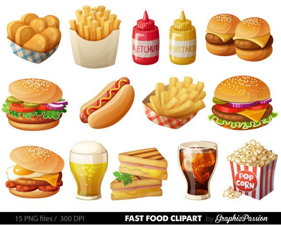 Best 25 Food Clipart Ideas - Unhealthy Foods For Kids, Transparent background PNG HD thumbnail