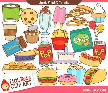 Food Clipart - Unhealthy Foods For Kids, Transparent background PNG HD thumbnail