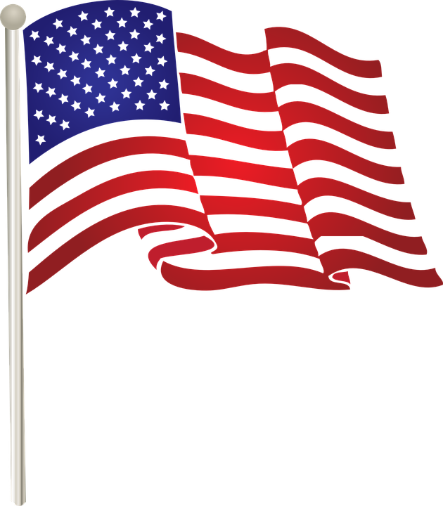 Flag, United, States, American, Waving, Us - United States Of America, Transparent background PNG HD thumbnail