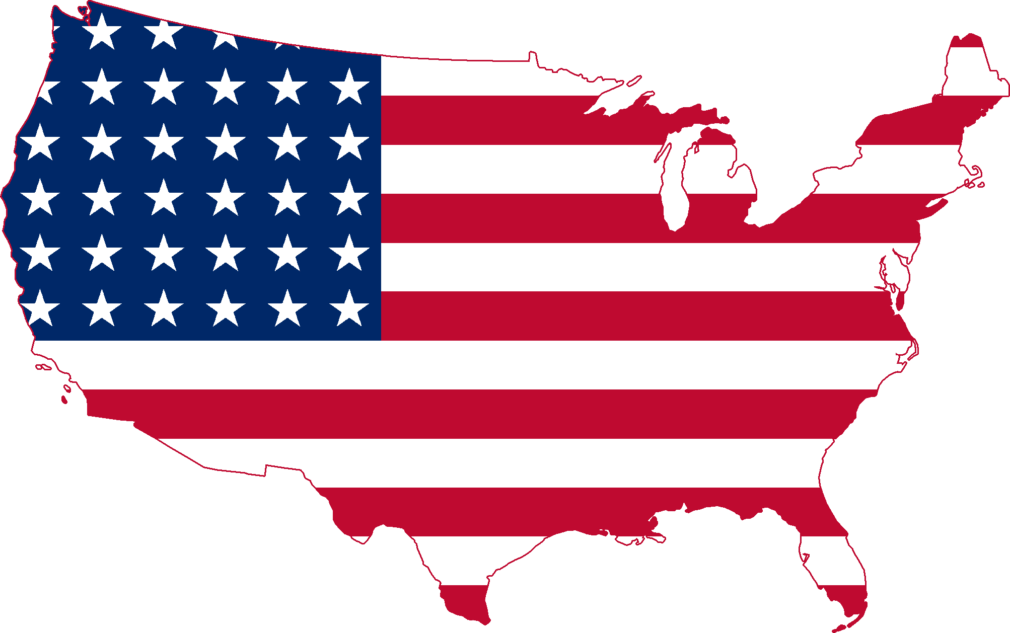 File:flag Map Of The Contiguous United States (1912 1959).png - United States, Transparent background PNG HD thumbnail