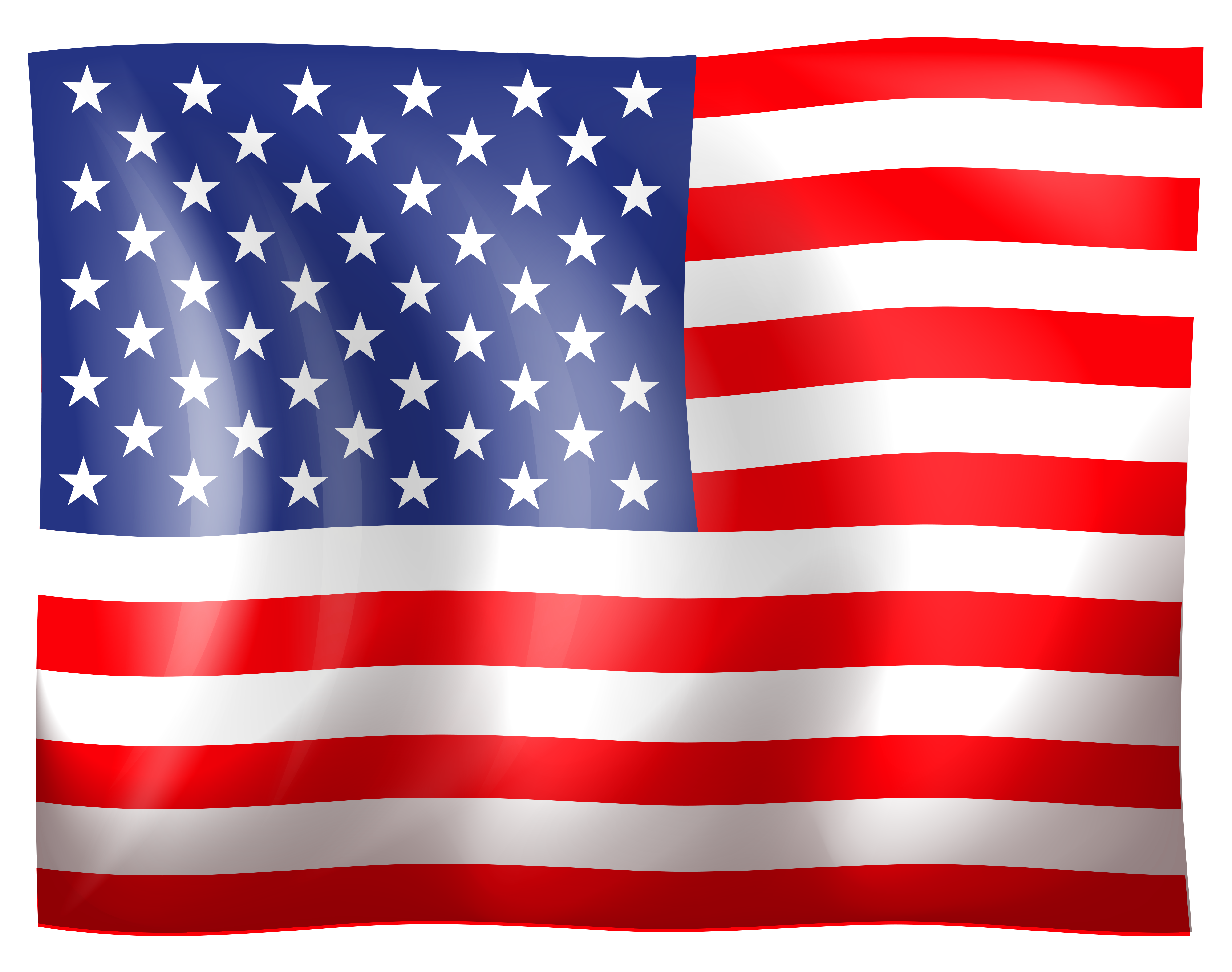 America Flag Png Hd PNG Image