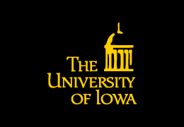 University Of Iowa Png - Ui Logo In Gold On A Black Background, Transparent background PNG HD thumbnail