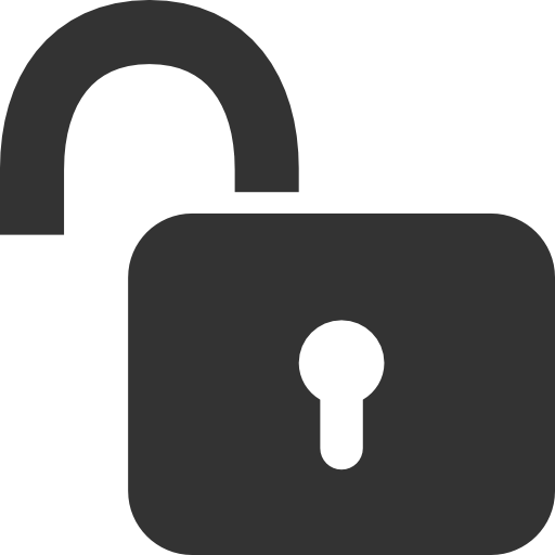 Unlock Icon - Unlock, Transparent background PNG HD thumbnail