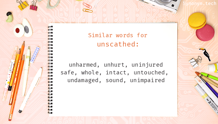 Unscathed Synonyms - Unscathed, Transparent background PNG HD thumbnail