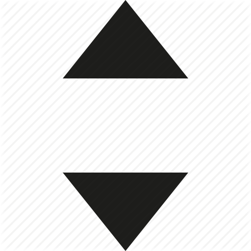 Arrow, Double, Down, Up Icon - Up And Down, Transparent background PNG HD thumbnail