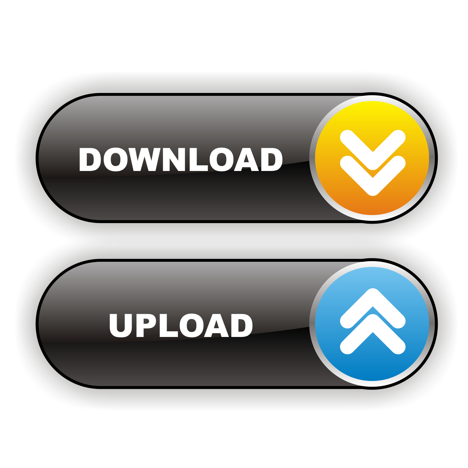Download And Upload Buttons - Upload Button, Transparent background PNG HD thumbnail